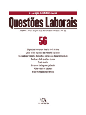 cover image of Questões Laborais n.º 56